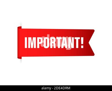 Important for banner design. Info sign, information icon. Business concept. Attention please. Vector stock illustration. Stock Vector