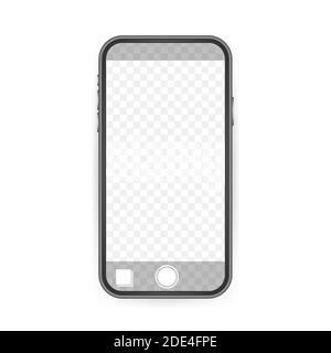 Monopod Selfie stick with empty smartphone screen. Stick for selfie. Vector stock illustration. Stock Vector