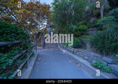 Vulcan Steps, Vulcan Stairway, Walking Bottom to Top Stock Photo