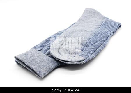 A picture of cotton socks isolated on white background Stock Photo