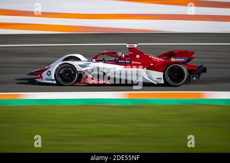 06 Muller Nico (ger), Dragon / Penske Autosport, Penske EV-5, action during the Valencia pre-season test for the 2020-21 ABB F / LM Stock Photo