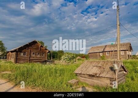 Kinerma, Republic of Karelia, Russian Federation Stock Photo