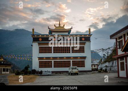 Photo of Monastery of Dirang Arunachal Pradesh, India Stock Photo