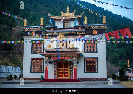 Photo of Monastery of Dirang Arunachal Pradesh, India Stock Photo