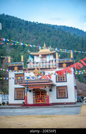 Photo of Monastery of Dirang Arunachal Pradesh, India Stock Photo