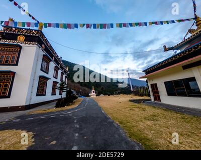 Photo of Monastery of Arunachal Pradesh, Dirang Gompa Stock Photo