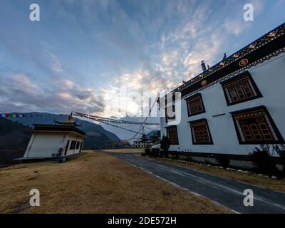 Photo of Monastery of Arunachal Pradesh, Dirang Gompa Stock Photo