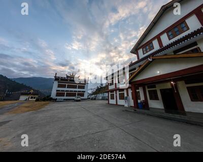 Photo of Monastery of Arunachal Pradesh, Dirang Gompa Stock Photo