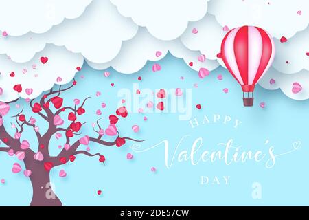 Valentines day background. Stock Vector