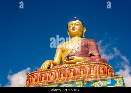 Photo of Giant Tawang Buddha Statue in Arunachal Pradesh, India Stock Photo