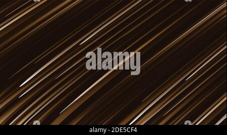 Abstract textured background of straight lines forming 3d pattern on dark space Stock Vector