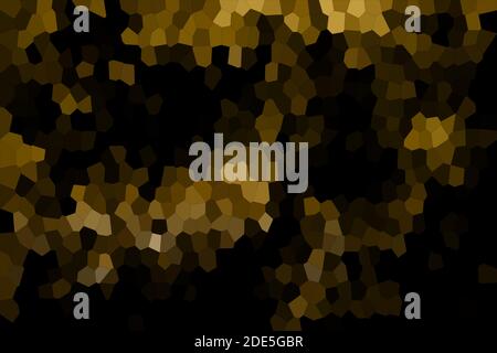 Dark & Golden Blocks Material Texture Wallpaper Background Stock Photo