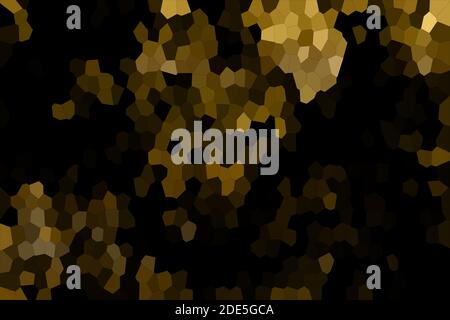 Dark & Golden Blocks Material Texture Wallpaper Background Stock Photo