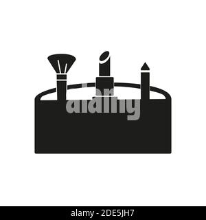 cosmetic bag icon element of make up icon for mobile concept and web apps. Thin line cosmetic bag icon can be used for web and mobile. Premium icon on Stock Vector