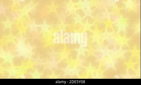 Abstract and colorful decorative background with bright stars Stock Photo