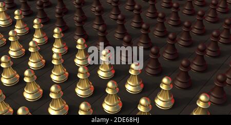 Chess Pawns by Kateryna Kon/science Photo Library