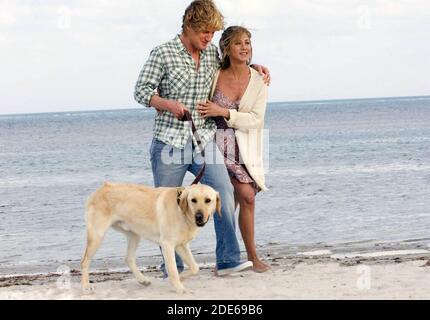 MARLEY & ME  2008 20th Century Fox film with Jennifer Aniston and Owen Wilson Stock Photo