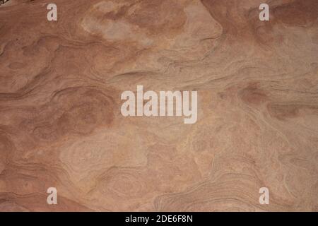 Swirling Sandstone Texture horizontal background image from Utah park Stock Photo