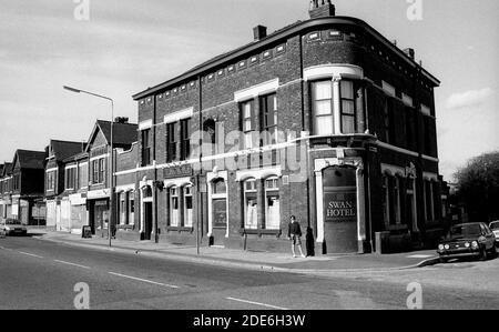 The Swan Hotel at the junction of New Eccles Road and Foster Street in ...