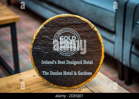 The Dunloe Hotel near Killarney, Ireland Stock Photo