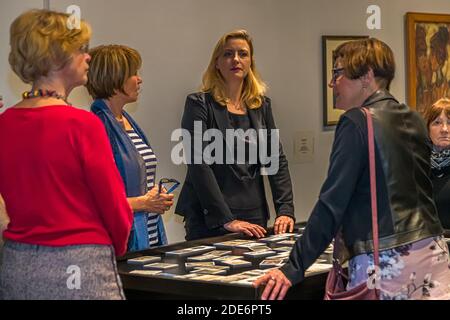 Art and Cooking - Art exhibition interpreted culinary in the Clemens Sels Museum Neuss, Germany Stock Photo