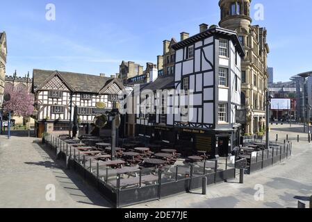 Sinclair's Oyster Bar, Shambles Square, Manchester Stock Photo