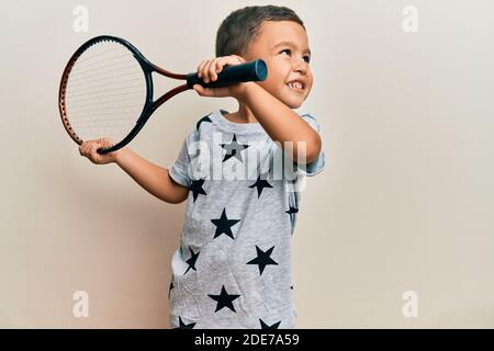 Cool kid playing tennis hi-res stock photography and images - Alamy