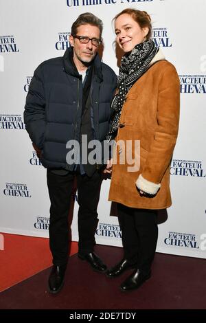 Nils Tavernier and Ondine attending L'Incroyable Histoire Du Facteur ...