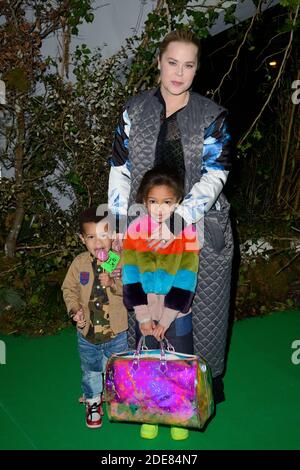 Virgil Abloh s wife Shannon Abloh and her children Grey and Lowe