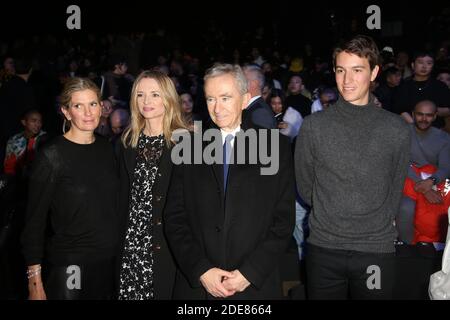 Bernard Arnault attending the Louis Vuitton show as part of Paris Fashion  Week Ready to Wear Spring/Summer 2017 in Paris, France on October 05, 2016.  Photo by Aurore Marechal/ABACAPRESS.COM Stock Photo 