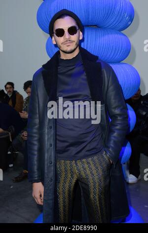 Amir El Kacem attending the Cerruti 1881 Menswear Fall/Winter 2019-2020 show as part of Paris Fashion Week in Paris, France on January 18, 2019. Photo by Aurore Marechal/ABACAPRESS.COM Stock Photo