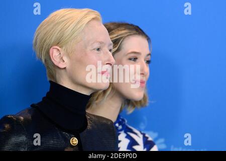 Tilda Swinton and her daughter Honor Swinton-Byrne attending The Souvenir Photocall as part of the 69th Berlin International Film Festival (Berlinale) in Berlin, Germany on February 12, 2019. Photo by Aurore Marechal/ABACAPRESS.COM Stock Photo