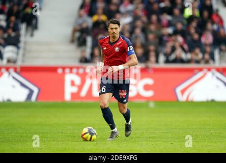 Jose Miguel Da Fonte Rocha during the Ligue 1 Lille v Montpellier football match at stade Pierre Mauroy in Lille, Northern France, February 17, 2019. The game ended in a 0-0 draw. Photo by Sylvain Lefevre/ABACAPRESS.COM Stock Photo