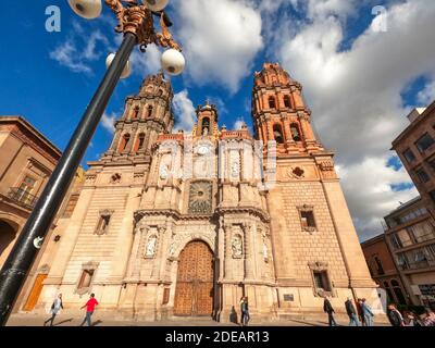 Metropolitan Cathedral of San Luis Potosi, Mexico Stock Photo