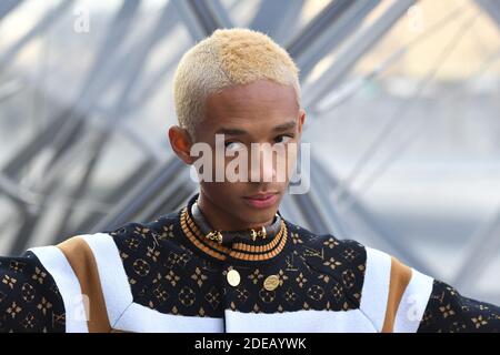 Jaden Smith attending the photocall held before the Louis Vuitton show  during Paris Fashion Week Ready to wear FallWinter 2017-18 on March 07,  2017 at the Louvre museum in Paris, France. Photo