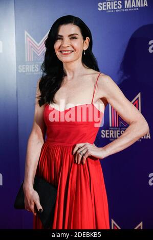 Julianna Margulies poses during the opening ceremony of Series Mania Festival in Lille on March 22, 2019. Photo by Julie Sebadelha/ABACAPRESS.COM Stock Photo