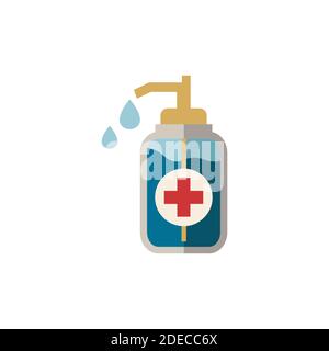 Dispenser icon. Simple element from pharmacy collection. Creative Dispenser icon for web design, templates, infographics and more Stock Vector