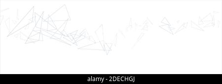 Abstract triangular background on the white Stock Vector