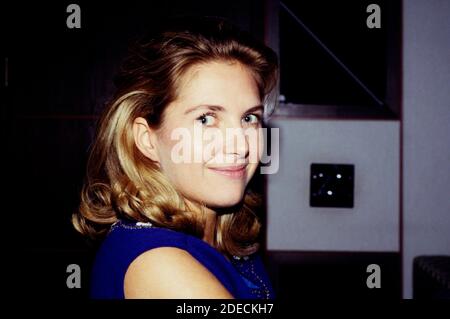 Sarah Cracknell of Saint Etienne during an interview in the Warner Bros. Office. London, 09/24/2020 | usage worldwide Stock Photo