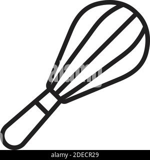 Beater, mixer, whisk, bake Color with Background vector icon which can easily modify or edit Stock Vector