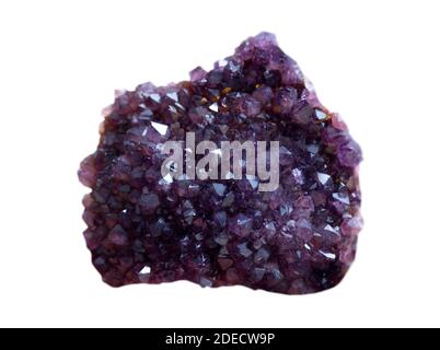 amethyst quartz stone Stock Photo