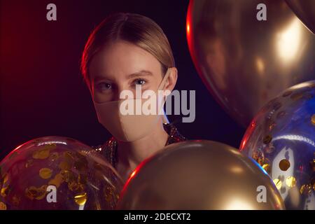 Portrait of a teenage girl wearing shiny leggings Stock Photo - Alamy