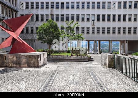 COIMBRA, PORTUGAL - MAY 26, 2018: Department of Physics and Department of Chemistry at University of Coimbra in Portugal. Coimbra is one of oldest uni Stock Photo