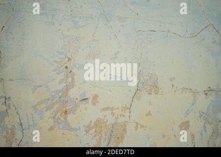 Wall texture light blue green Stock Photo