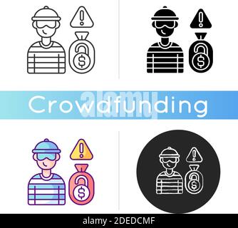 Initial coin offering icon Stock Vector