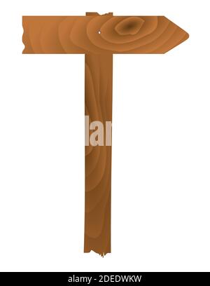 Wooden planks sign. vector illustration Stock Vector Image & Art - Alamy