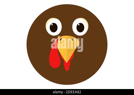 Vector illustration of a thanksgiving turkey Stock Vector