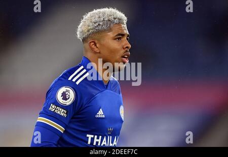 Leicester City's Wesley Fofana during the Premier League match at the King Power Stadium, Leicester. Stock Photo