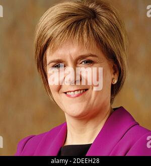 NICOLA STURGEON  Scottish politician as  First Minister of Scotland in 2020 Stock Photo