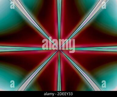 Colourful background divided into triangles Stock Photo